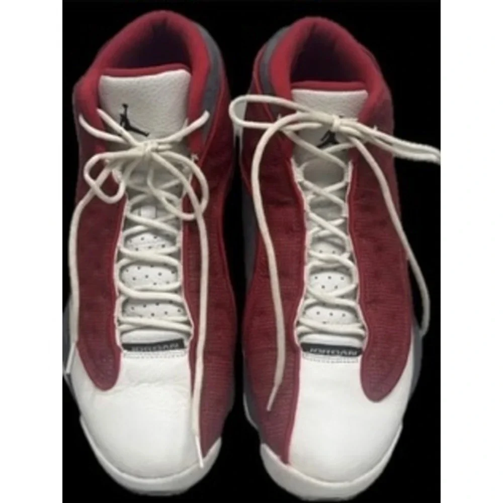 Air Jordan 13 Retro Gym Red Flint Grey White Mens Basketball Shoes DJ5982-600